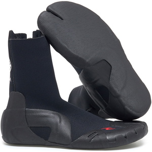 2025 Rip Curl Omega 3mm Botines De Neopreno Con Cremallera WBOYAM - Black
